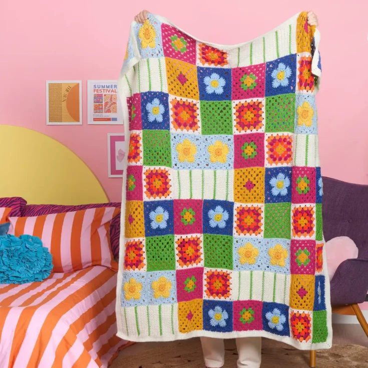 Image for Crochet Garden Patch Blanket