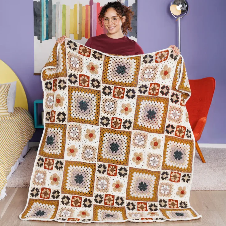Image for Patchwork Dreams Crochet Blanket