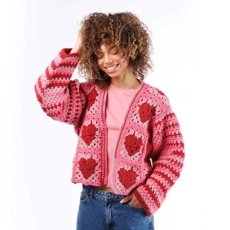 Image for Crochet Party Hearty Cardi