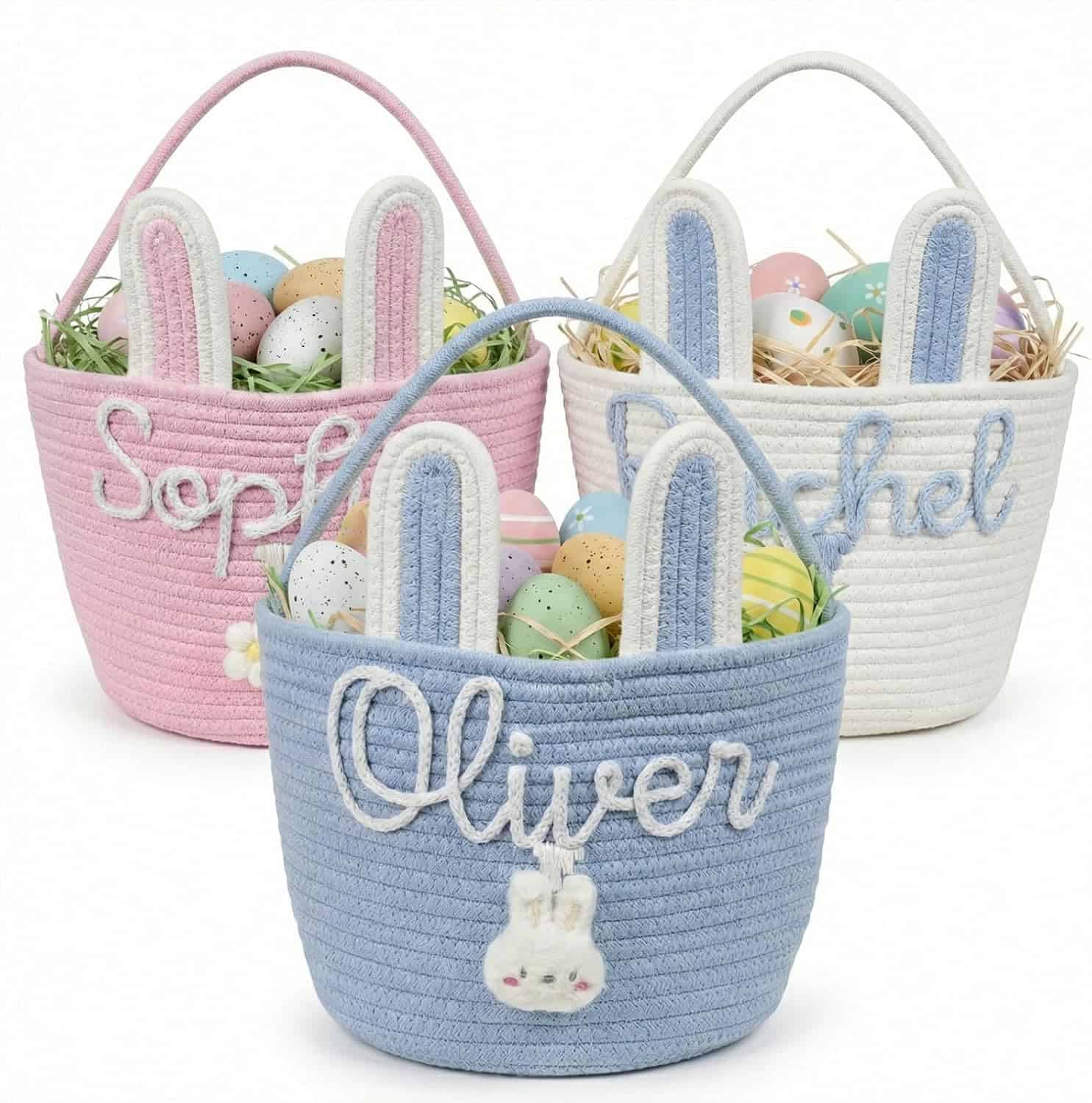 Image for Personalized Easter Bunny Basket