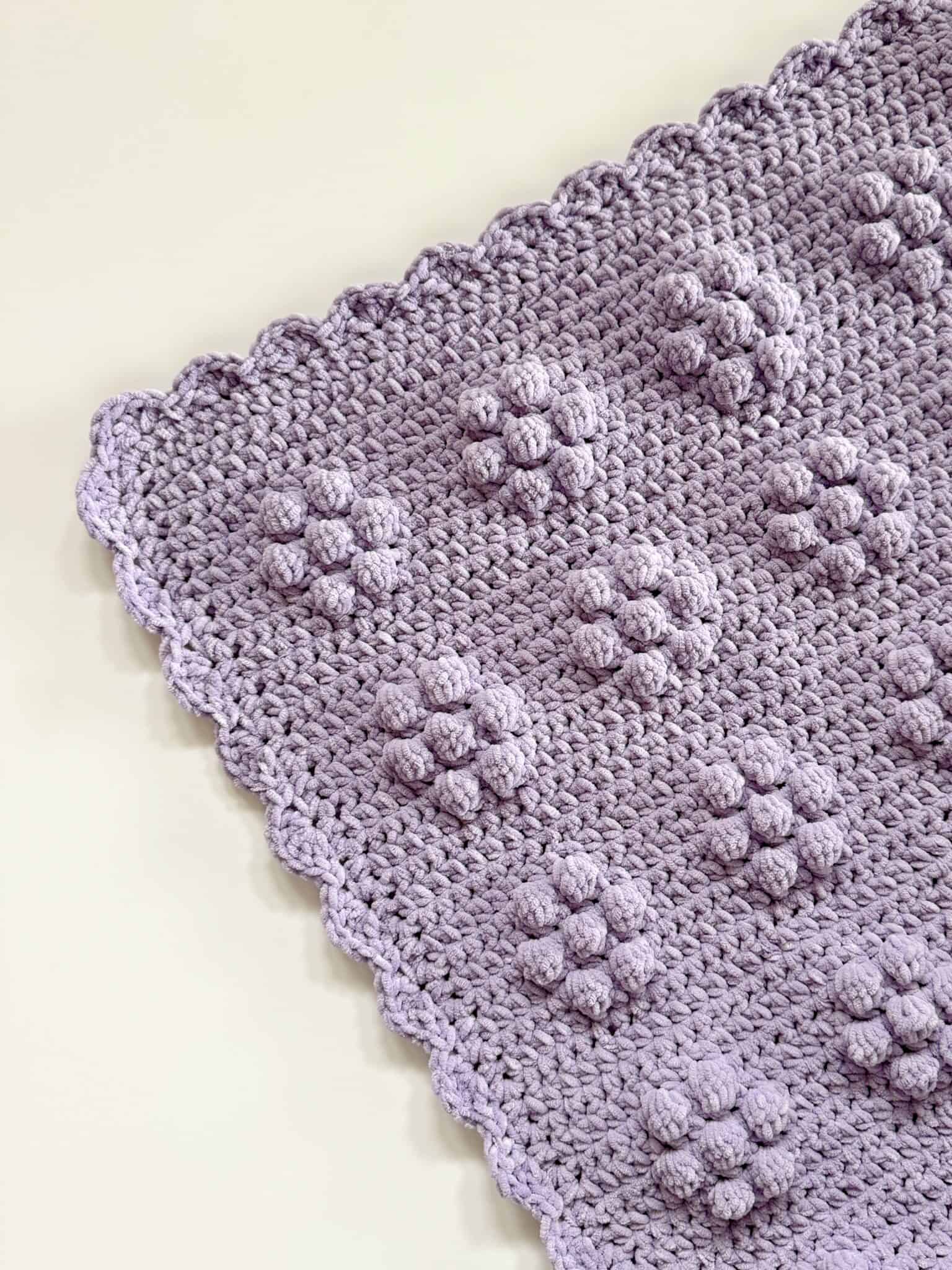 Crochet Daisy Rows Baby Blanket - Daisy Farm Crafts