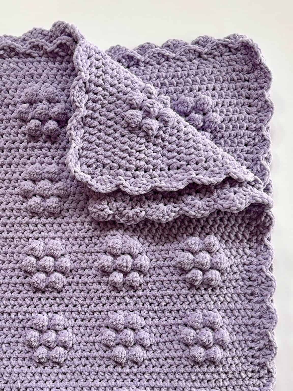 Crochet Daisy Rows Baby Blanket - Daisy Farm Crafts
