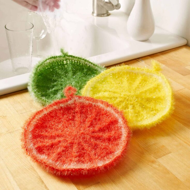 Image for Crochet Splash of Citrus Dish Scrubby