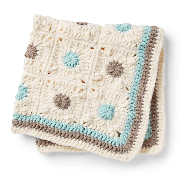 Image for Little Dots Crochet Baby Blanket