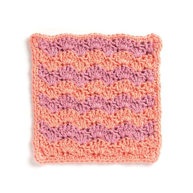 Image for Crochet Shell Stitch Dishcloth