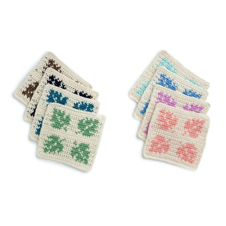 Image for Botanical Crochet Dishcloth