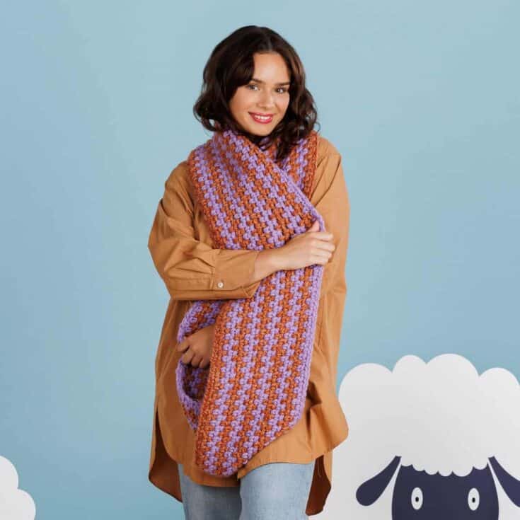 Image for Stone Path Crochet Cowl