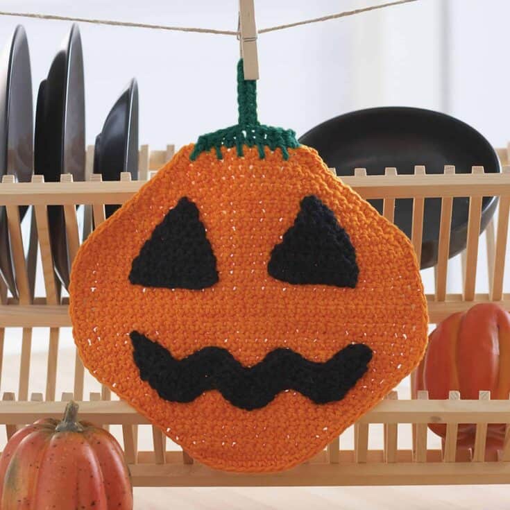 Image for Free Happy Jack Crochet Dishcloth Pattern