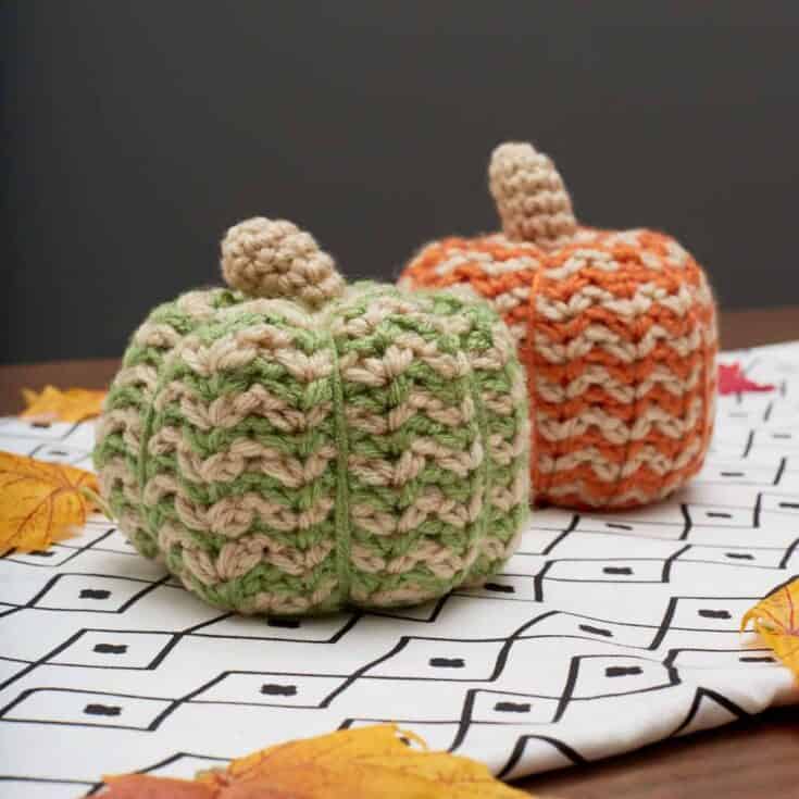 Image for Free Spicy Crochet Pumpkins Pattern